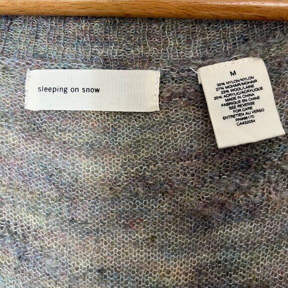 Anthropologie Gray Button-Up Cardigan - Picture 4 of 6